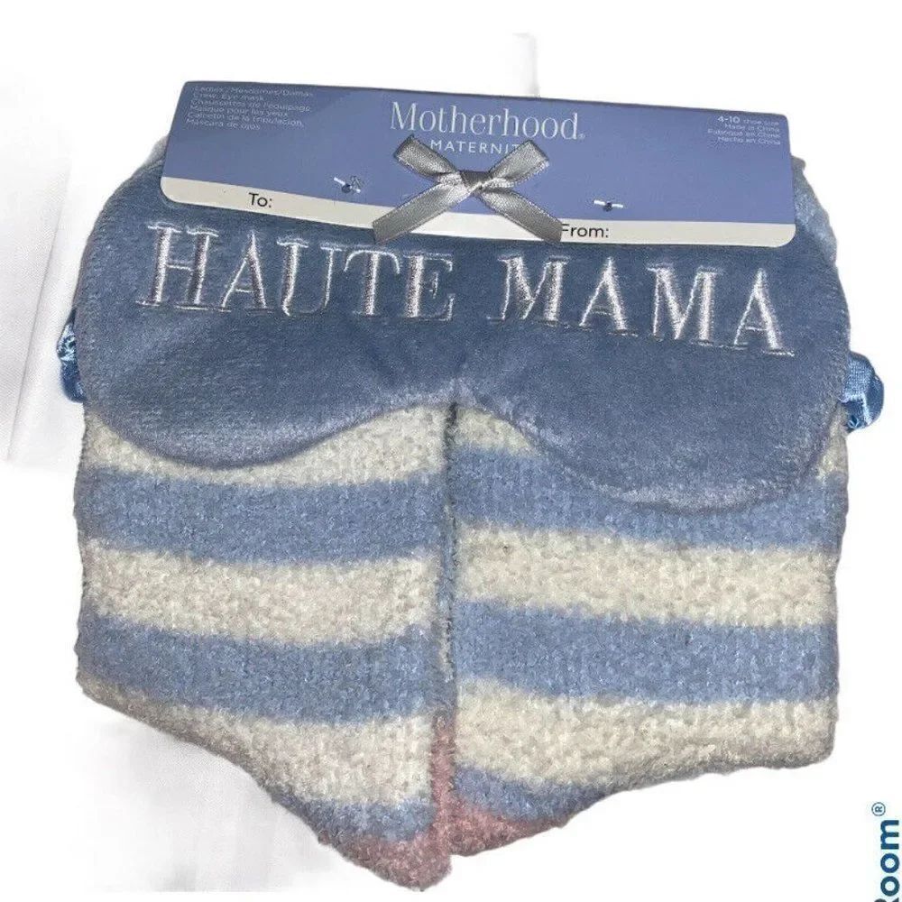 Motherhood Maternity Socks & Sleep Mask Gift Set